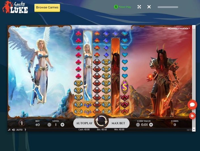 Large catalogue de plus de 3000 jeux disponibles sur Lucky Luke Casino